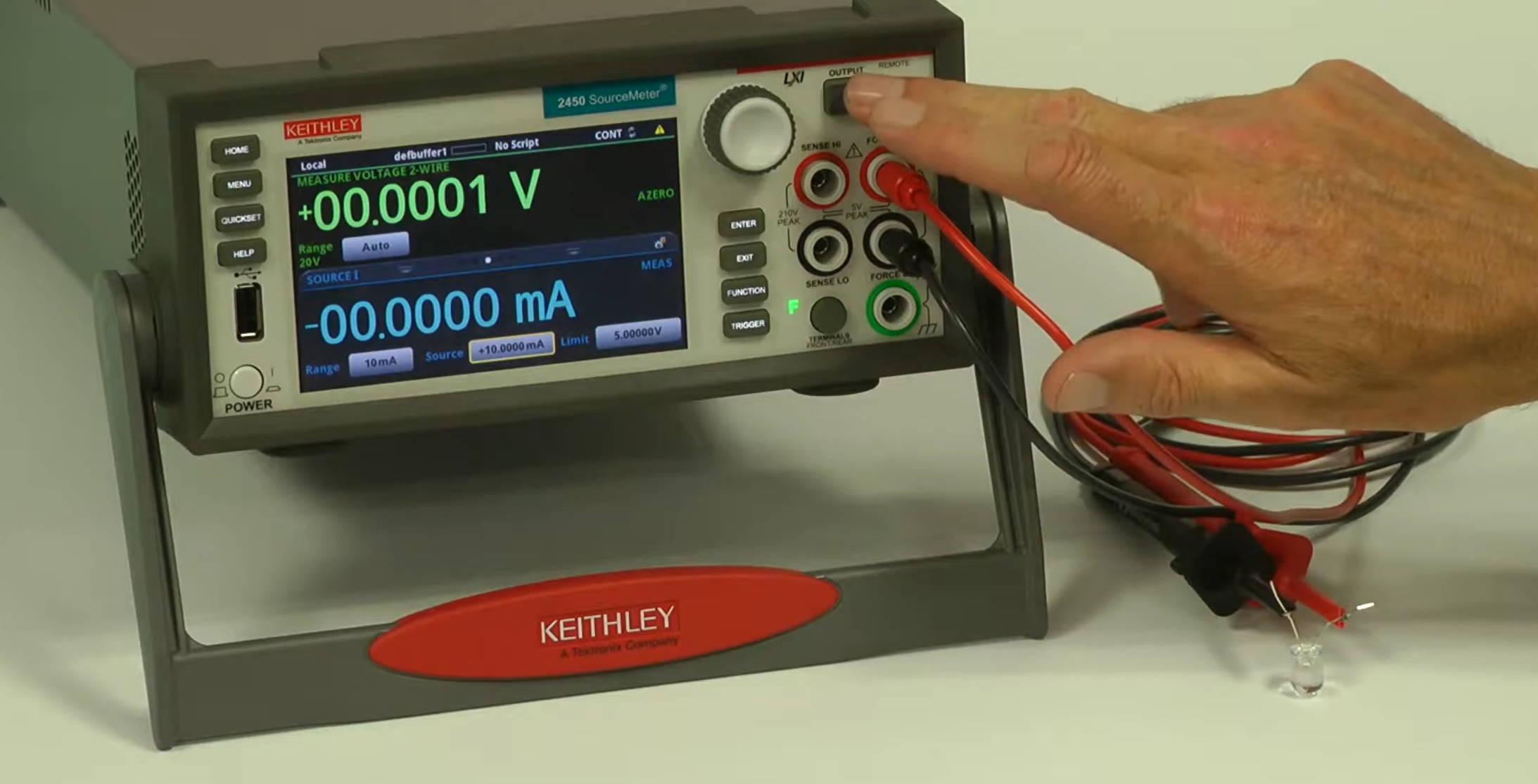 Keithley 2450 源表使用指南